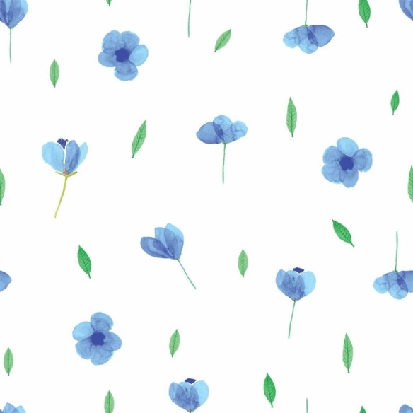Papel de Parede Adesivo Folha Floral N02107