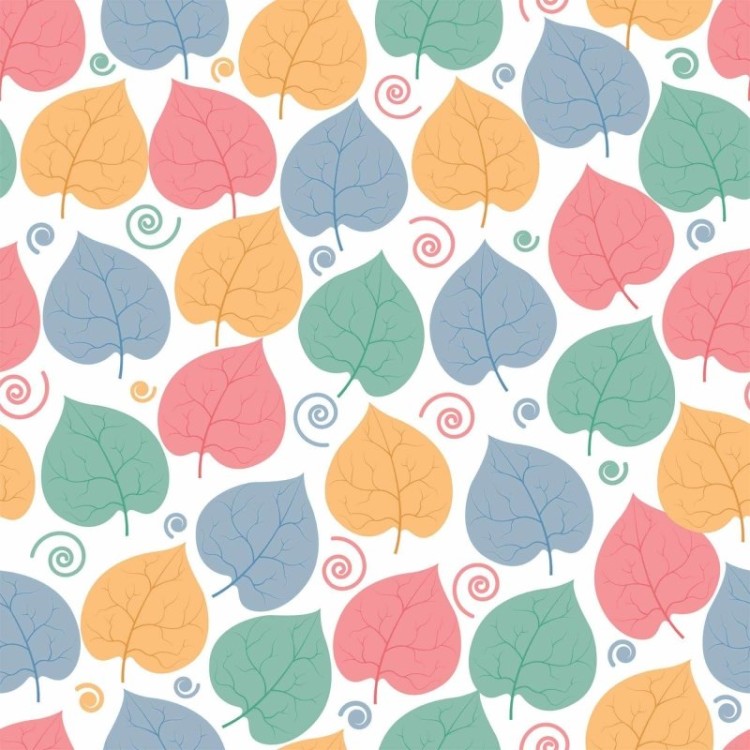 Papel de Parede Adesivo Folha Infantil N02104