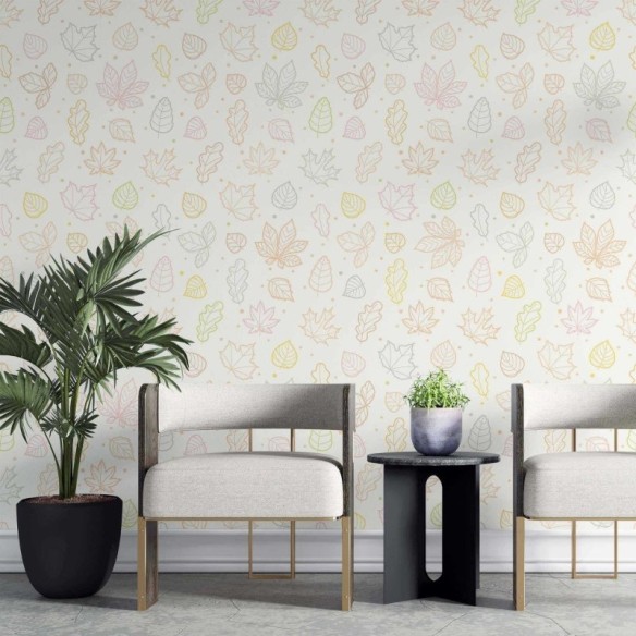 Papel de Parede Adesivo Folha N02086