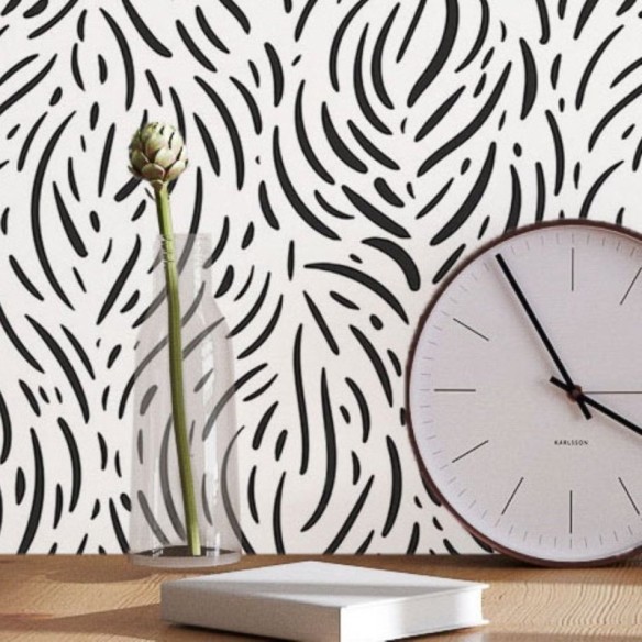 Papel de Parede Adesivo Abstrato Animal Print N017044