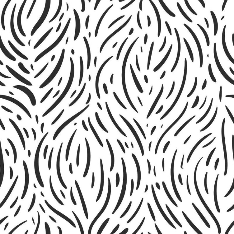 Papel de Parede Adesivo Abstrato Animal Print...