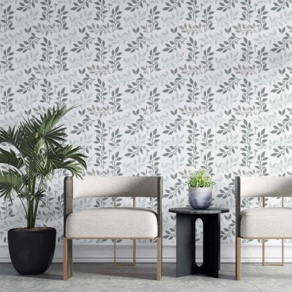Papel de Parede Adesivo Folha N02153