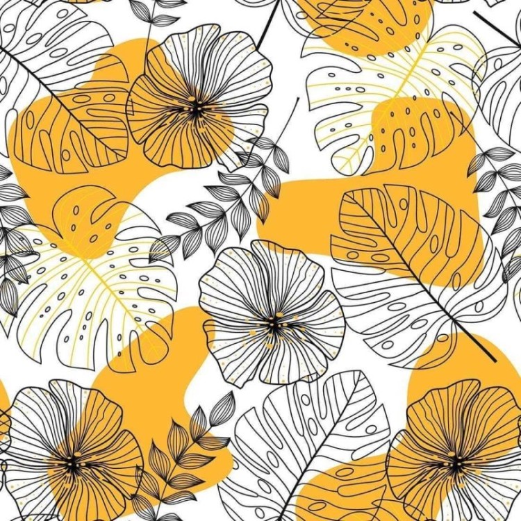 Papel de Parede Adesivo Folha Natureza N02021