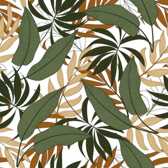 Papel de Parede Adesivo Folha Natureza N02042
