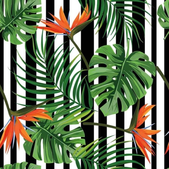 Papel de Parede Adesivo Folha Natureza N02092