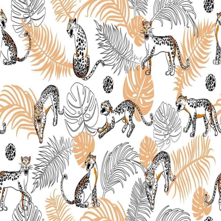 Papel de Parede Adesivo Folha Natureza N02155