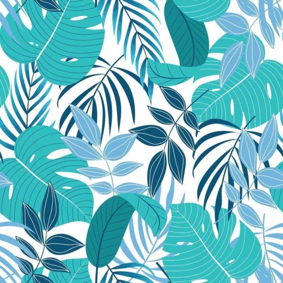 Papel de Parede Adesivo Folha Natureza N02180