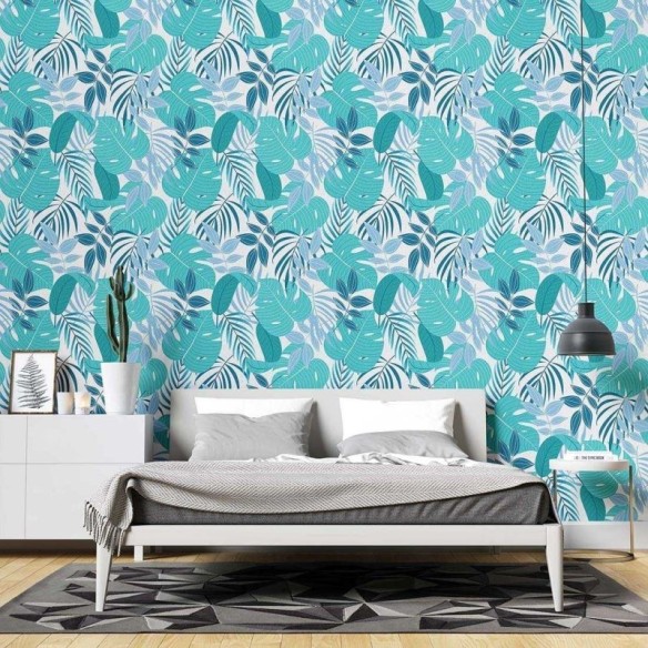 Papel de Parede Adesivo Folha Natureza N02180
