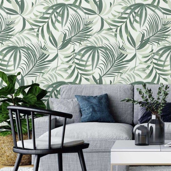 Papel de Parede Adesivo Folha Natureza N02268