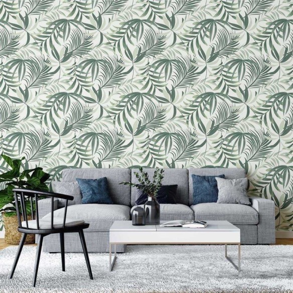 Papel de Parede Adesivo Folha Natureza N02268