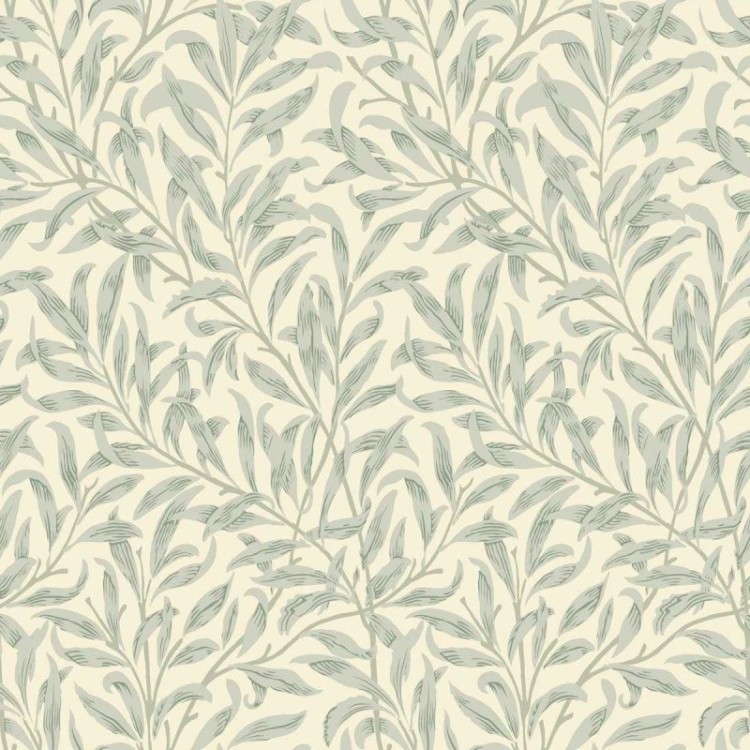 Papel de Parede Adesivo Folhagem Bege e Verde...