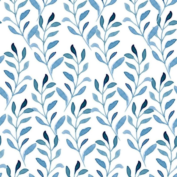 Papel de Parede Adesivo Folhagem Tropical...