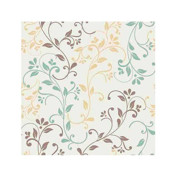 Papel de Parede Adesivo Folhas 0174