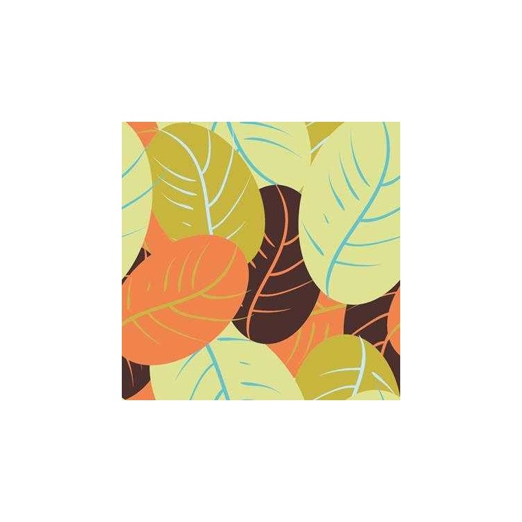Papel de Parede Adesivo Folhas 1265