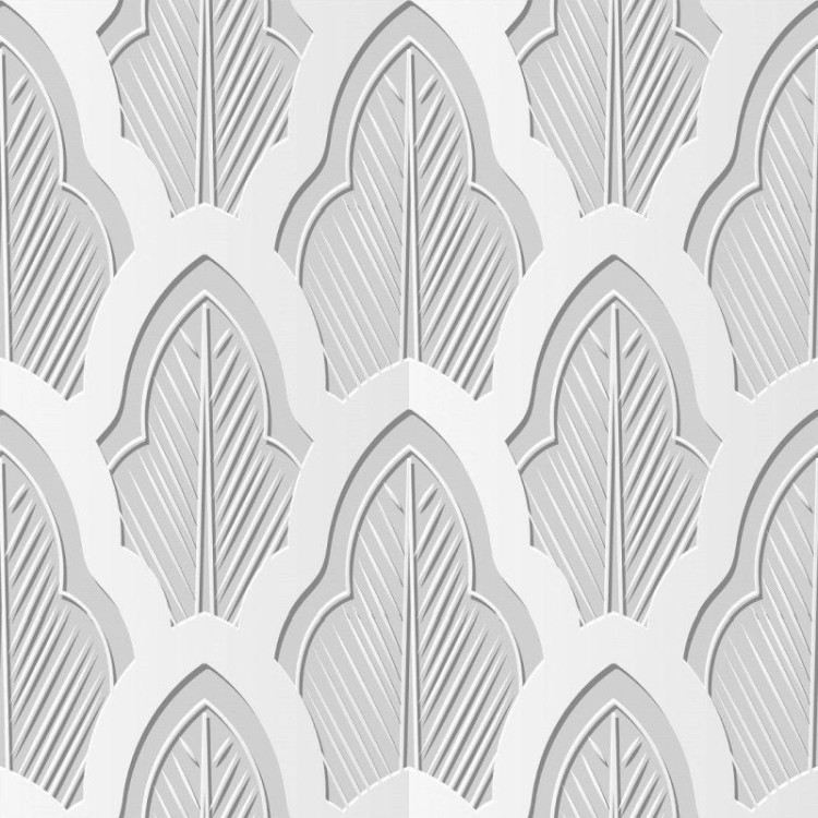 Papel de Parede Adesivo Folhas 3D N015120