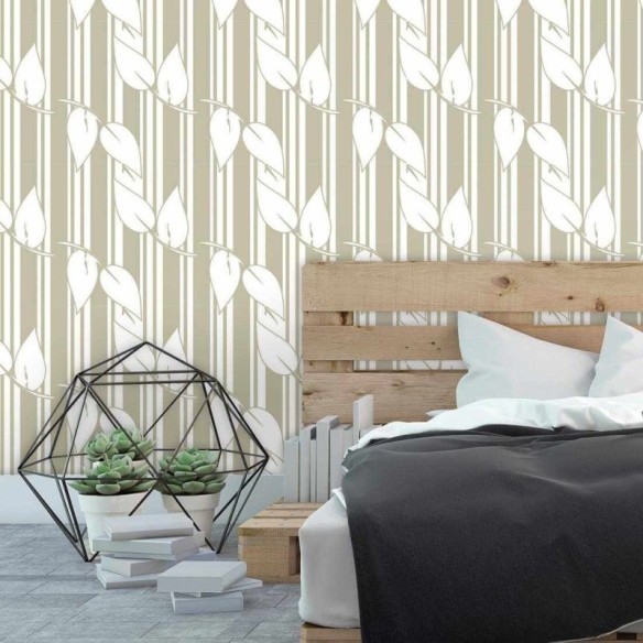 Papel de Parede Adesivo Folhas 43219846
