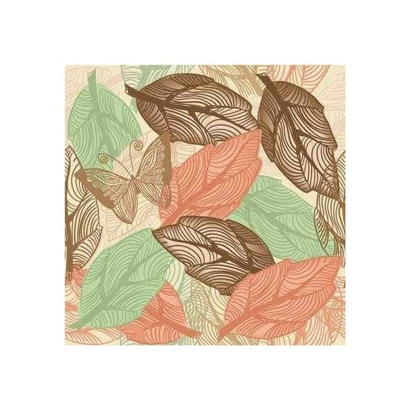 Papel de Parede Adesivo Folhas 817166321