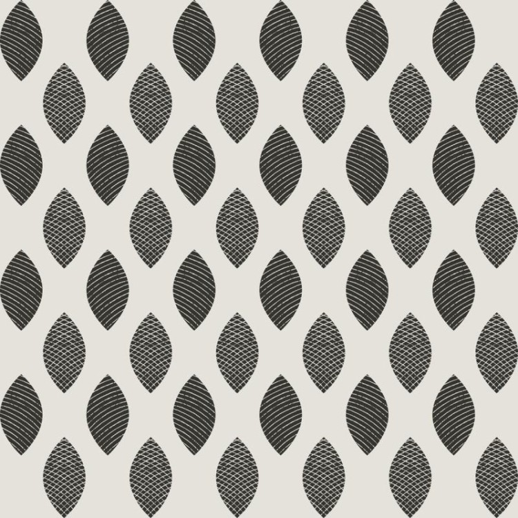 Papel de Parede Adesivo Folhas Abstratas em...