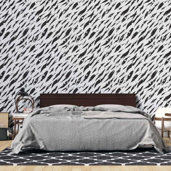 Papel de Parede Adesivo Abstrato Artístico N02278