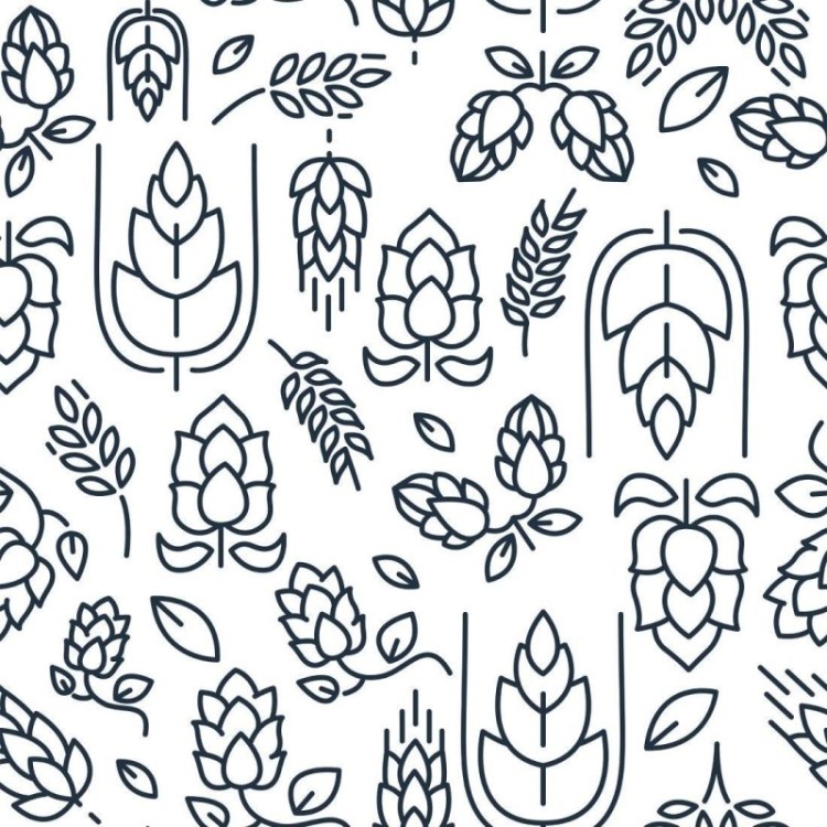 Papel de Parede Adesivo Folhas Colorir N018126
