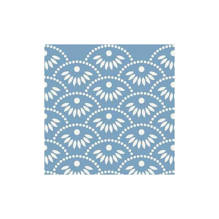 Papel de Parede Adesivo Abstrato Azul 0188