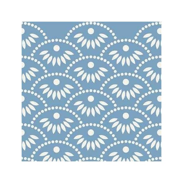 Papel de Parede Adesivo Abstrato Azul 0188