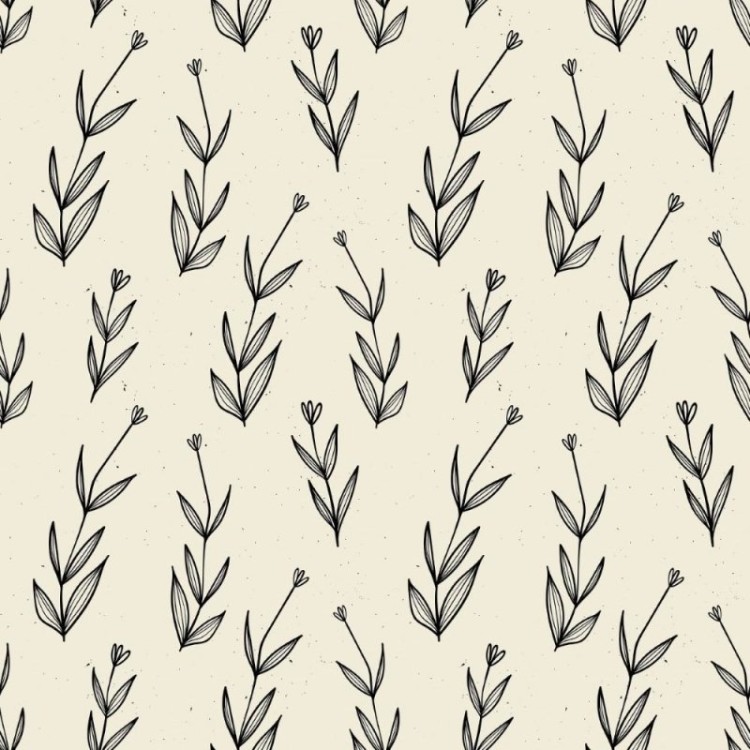 Papel de Parede Adesivo Folhas e Flores N012097