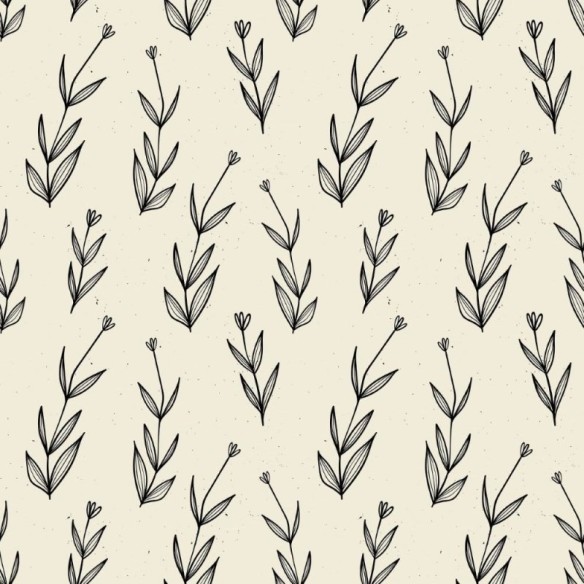Papel de Parede Adesivo Folhas e Flores N012097