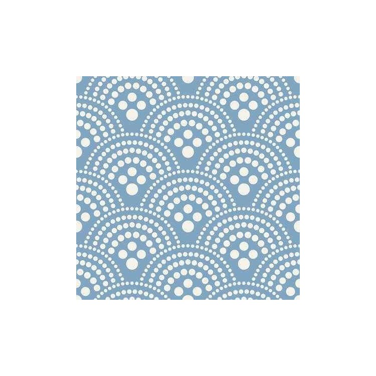 Papel de Parede Adesivo Abstrato Azul 0189