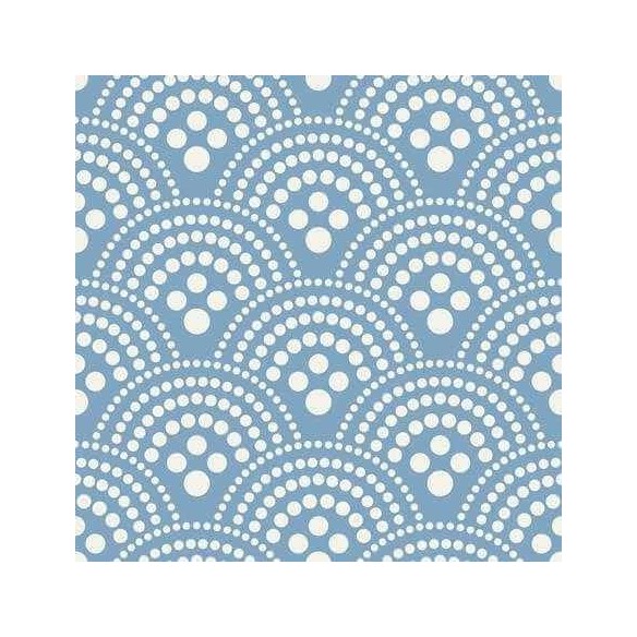 Papel de Parede Adesivo Abstrato Azul 0189