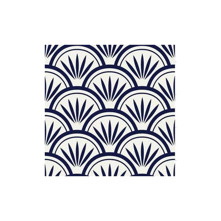 Papel de Parede Adesivo Abstrato azul 0190