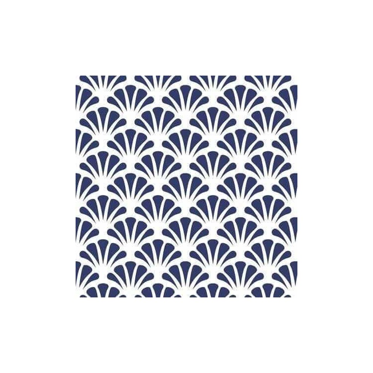 Papel de Parede Adesivo Abstrato Azul 100103