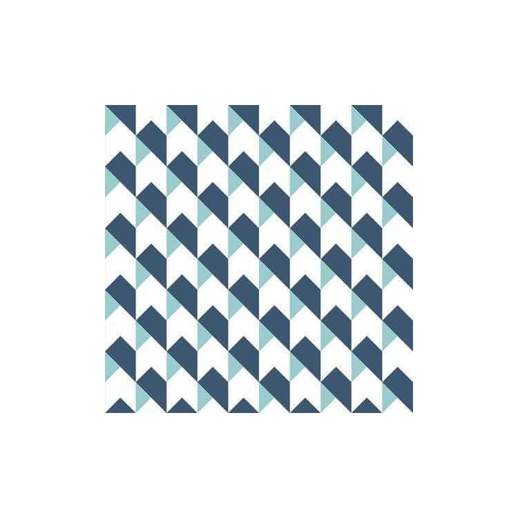 Papel de Parede Adesivo Abstrato Azul 440428225