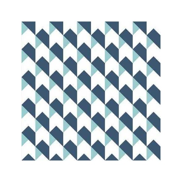 Papel de Parede Adesivo Abstrato Azul 440428225