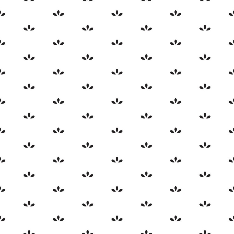 Papel de Parede Adesivo Folhas Minimalistas em...