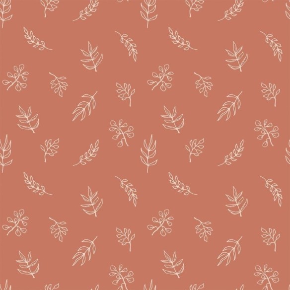 Papel de Parede Adesivo Folhas Minimalistas N016048