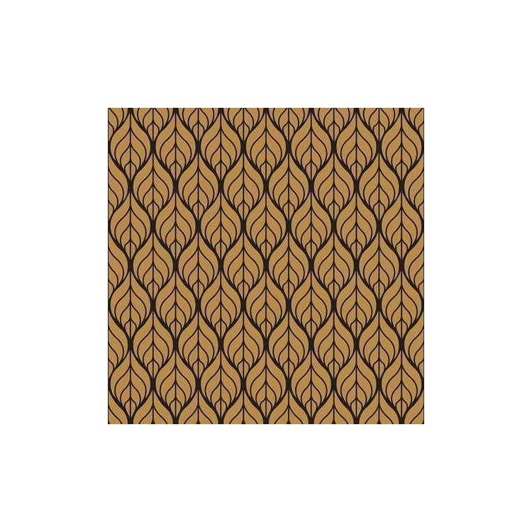 Papel de Parede Adesivo Folhas Moderno N1929