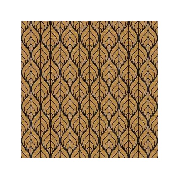 Papel de Parede Adesivo Folhas Moderno N1929