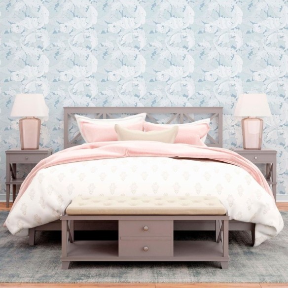 Papel de Parede Adesivo Folhas N010150