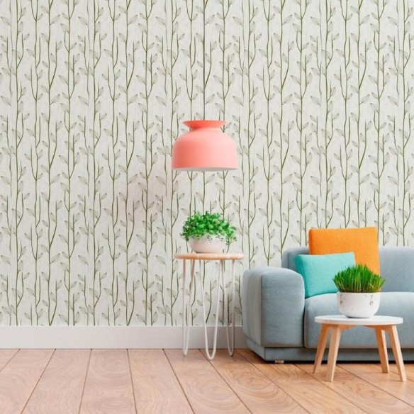 Papel de Parede Adesivo Folhas N011057