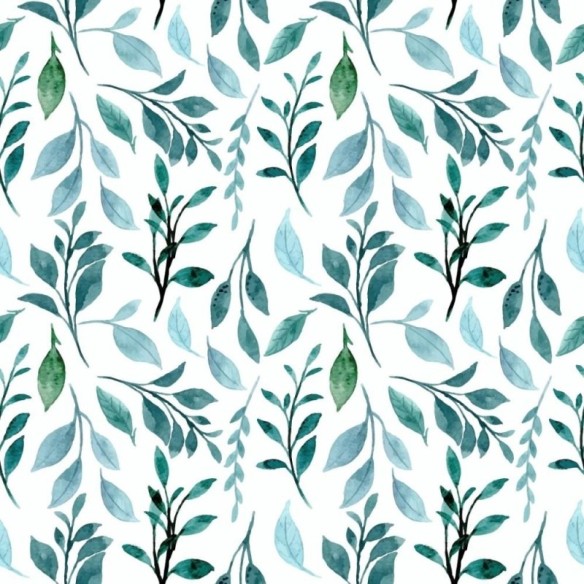 Papel de Parede Adesivo Folhas N013120