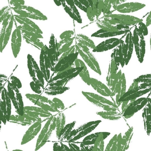 Papel de Parede Adesivo Folhas N013153