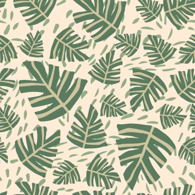 Papel de Parede Adesivo Folhas N013234