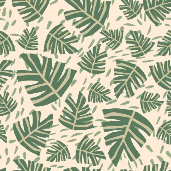 Papel de Parede Adesivo Folhas N013234
