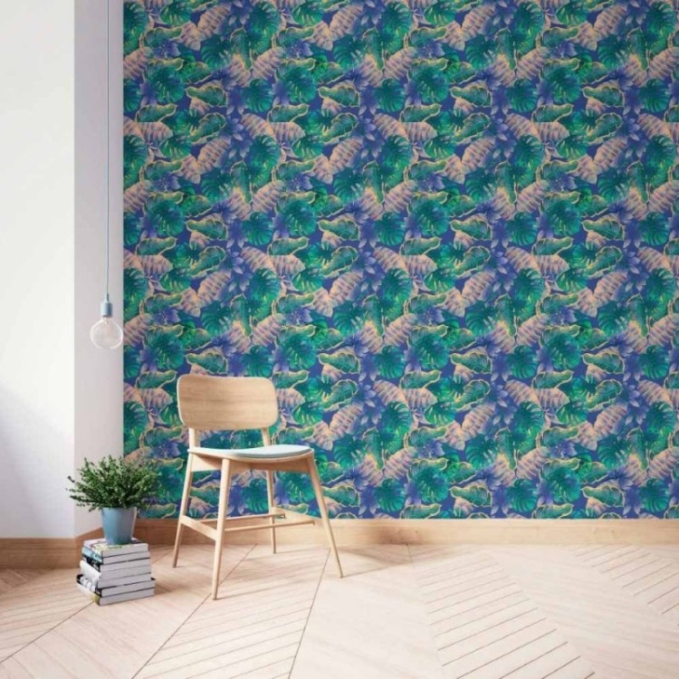 Papel de Parede Adesivo Folhas N014189