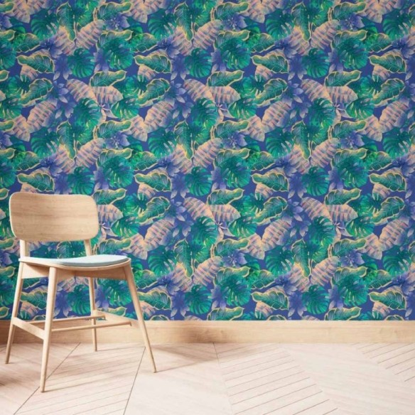 Papel de Parede Adesivo Folhas N014189