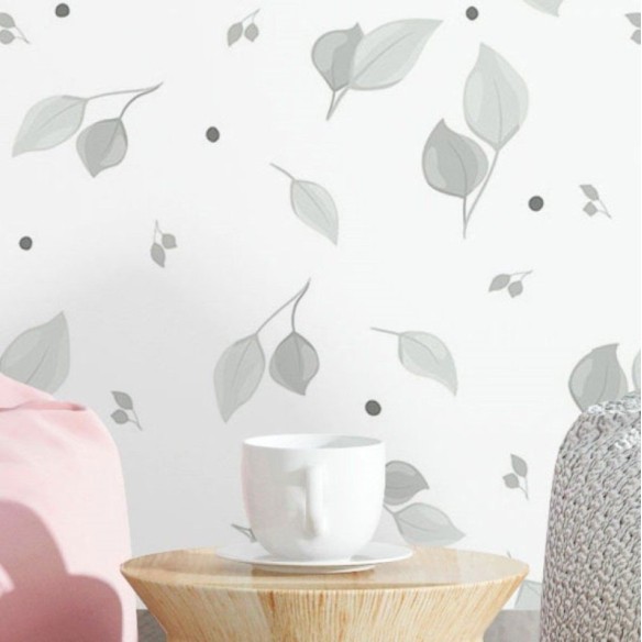 Papel de Parede Adesivo Folhas N016011
