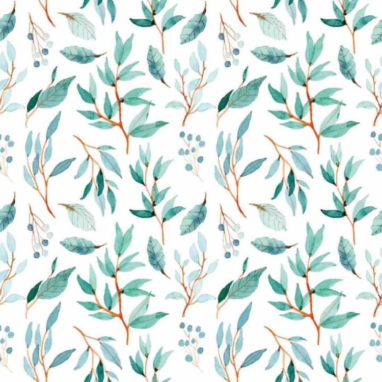 Papel de Parede Adesivo Folhas N02134