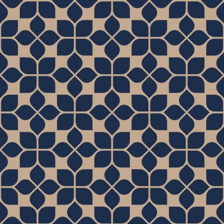 Papel de Parede Adesivo Abstrato Azul N03147