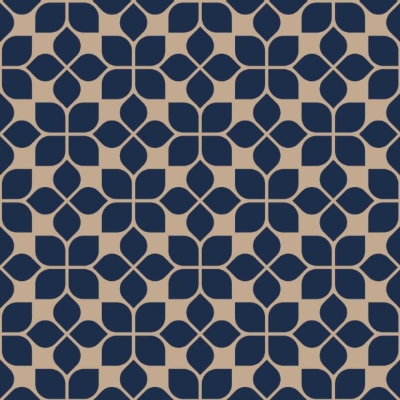 Papel de Parede Adesivo Abstrato Azul N03147